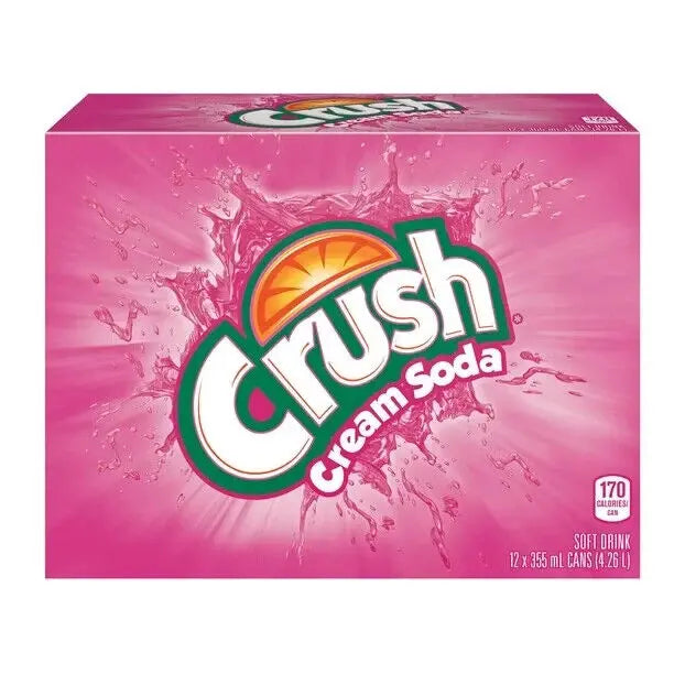 SODA CANS 24CT Crush Cream Soda