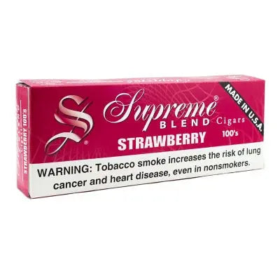 SUPREME CIGAR STRBRY 10CT