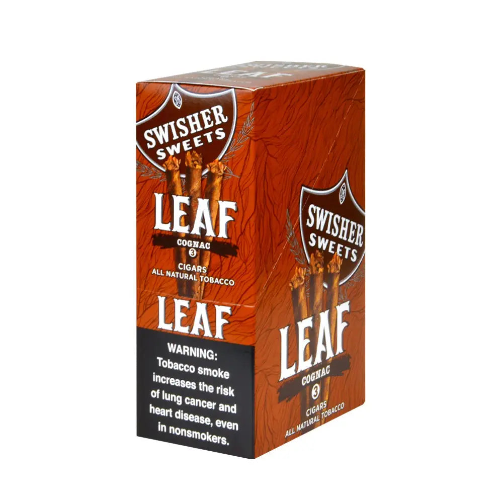 SWISHER LEAF PP $2.49 COGNAC 3CT