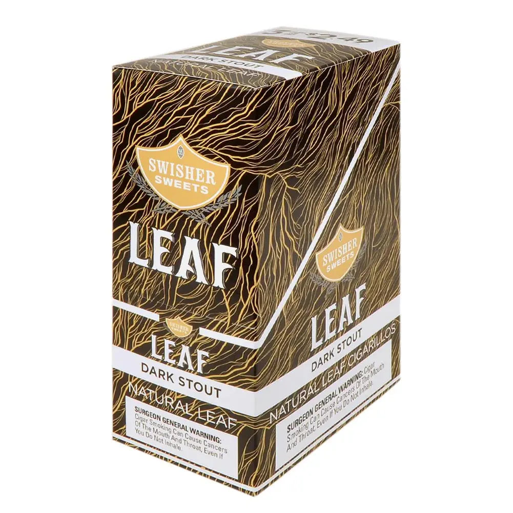 SWISHER LEAF PP $2.49 DARK STOUT