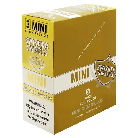 SWISHER MINI 3 FOR 2 GOLD 15/3 PK