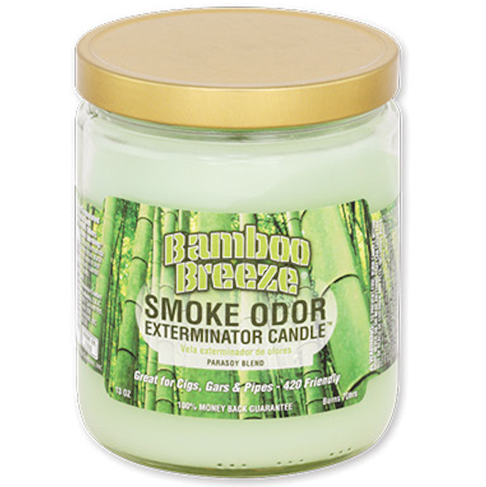 SMOKE ODOR JAR CANDLE Bamboo Breeze 1CT