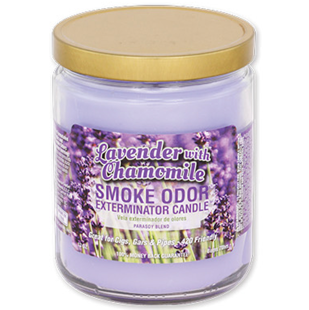 SMOKE ODOR JAR CANDLE Lavender with Chamomile 1CT