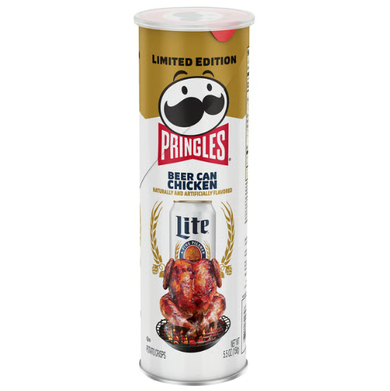 PRINGLES LARGE BEER CAN CHICKEN 7CT