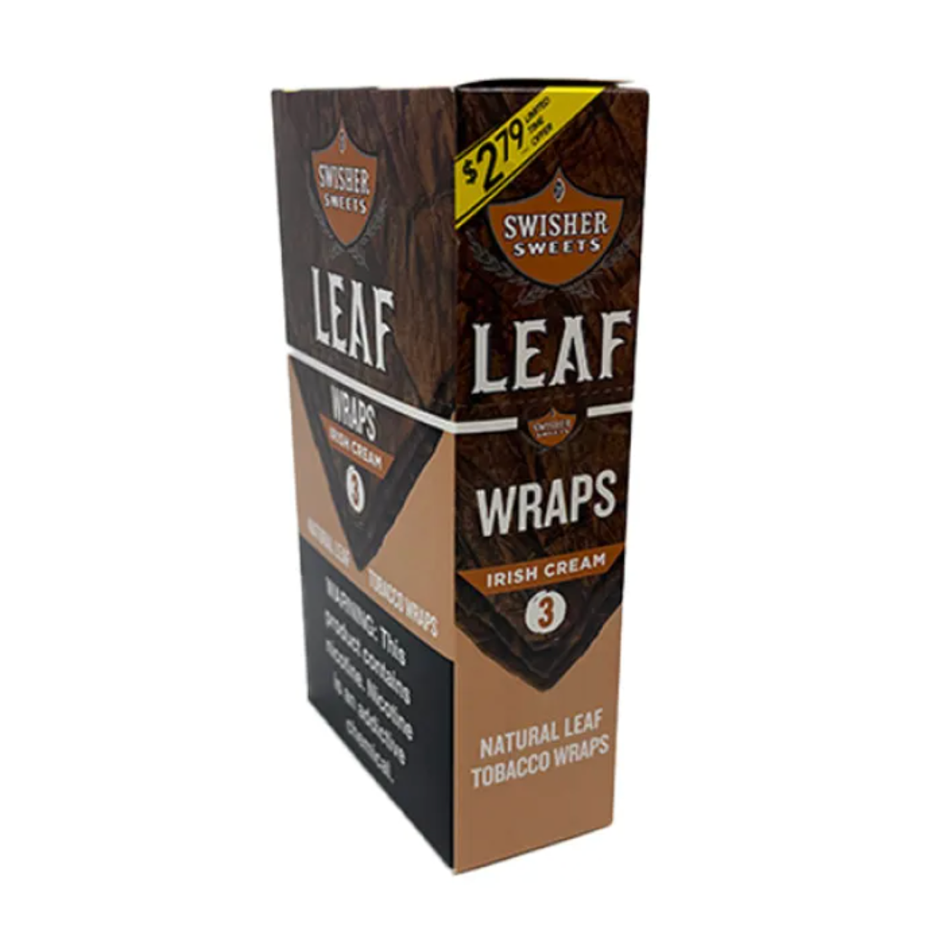 SWISHER WRAPS PP $2.79 SMOOTH 3CT