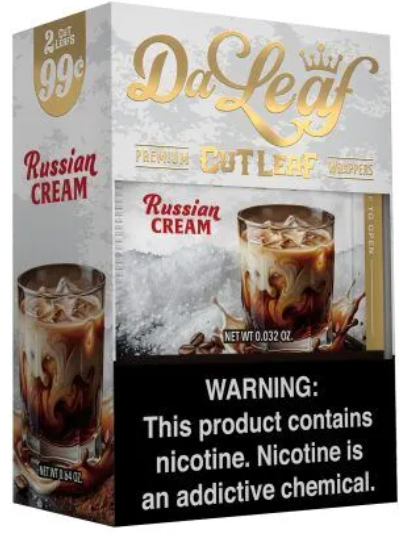DA LEAF RUSSIAN CREAM WRAP 20CT