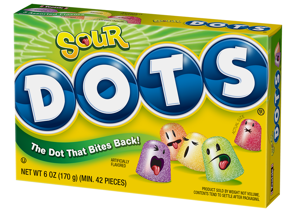 THR DOTS SOUR 6CT