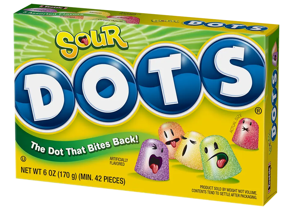 THR DOTS SOUR 6CT