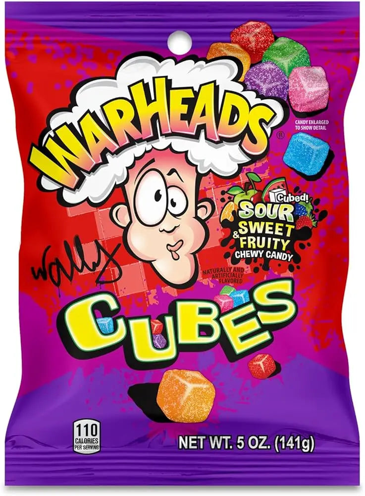 THR WARHEADS CHEWY CUBES 6CT