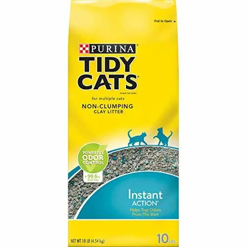 TIDYCAT CAT LITTER INSTANT ACTION (BLUE)4/10LB