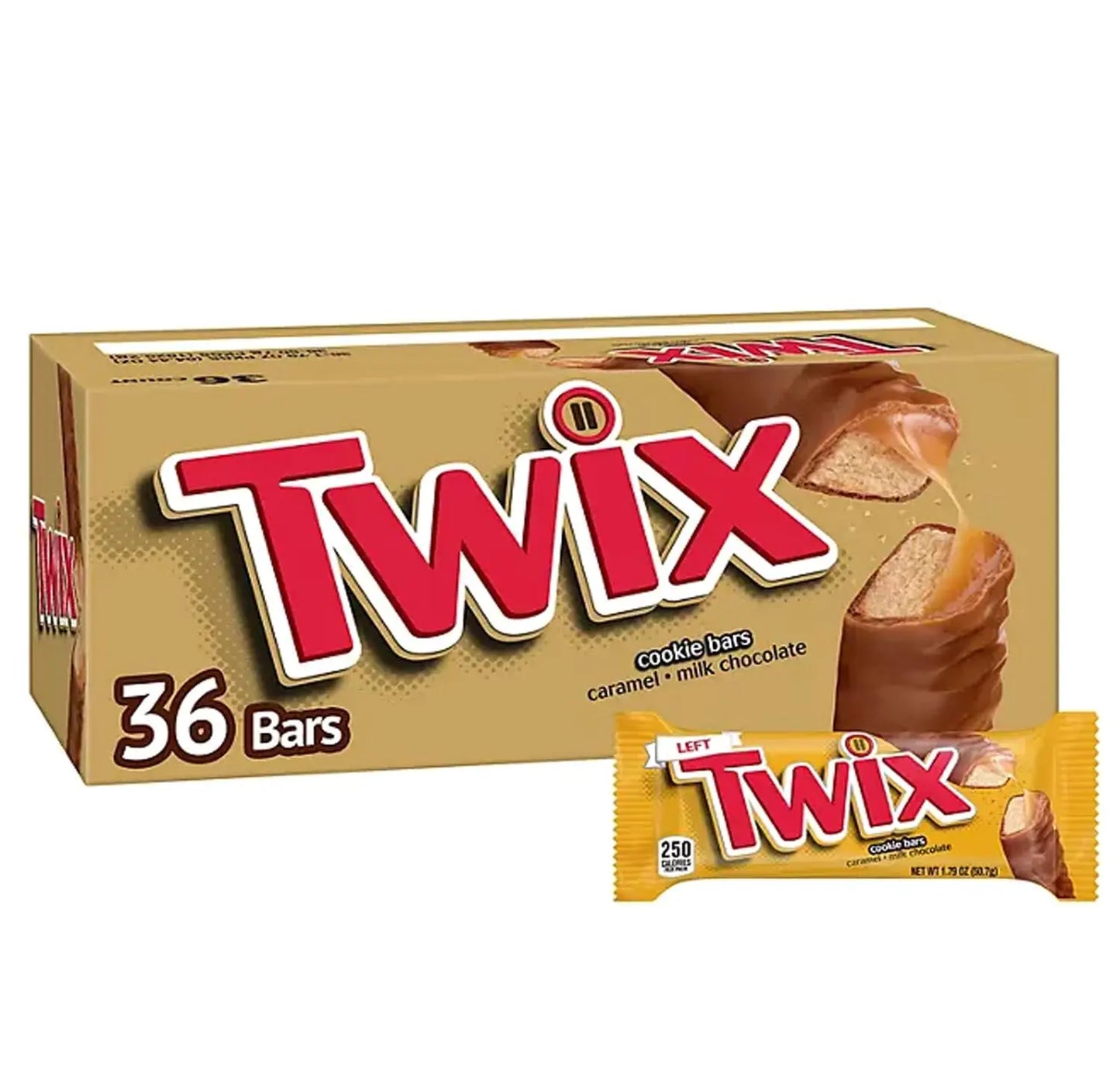TWIX CARAMEL 36CT