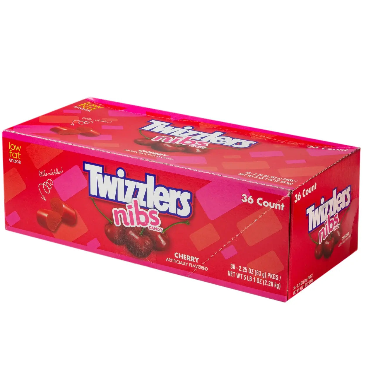TWIZZLERS CHERRY NIBS 36CT