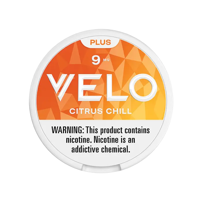 VELO PLUS CITRUS 9MG NICOTINE POUCHES 5CT