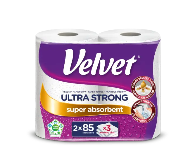 VELVET PAPER TOWEL 15CT