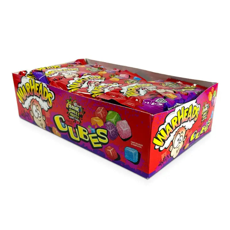 WARHEADS CUBES SOUR CHEWY 15CT