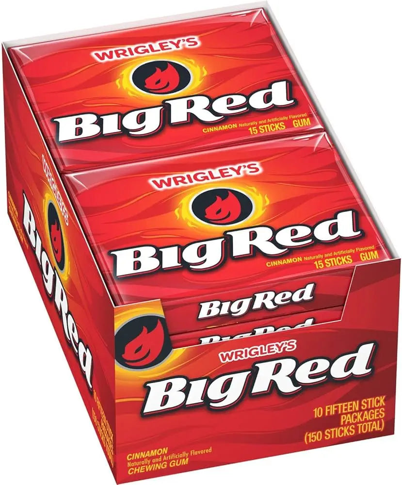 WRIGLEY SLIM PK BIG RED 10CT