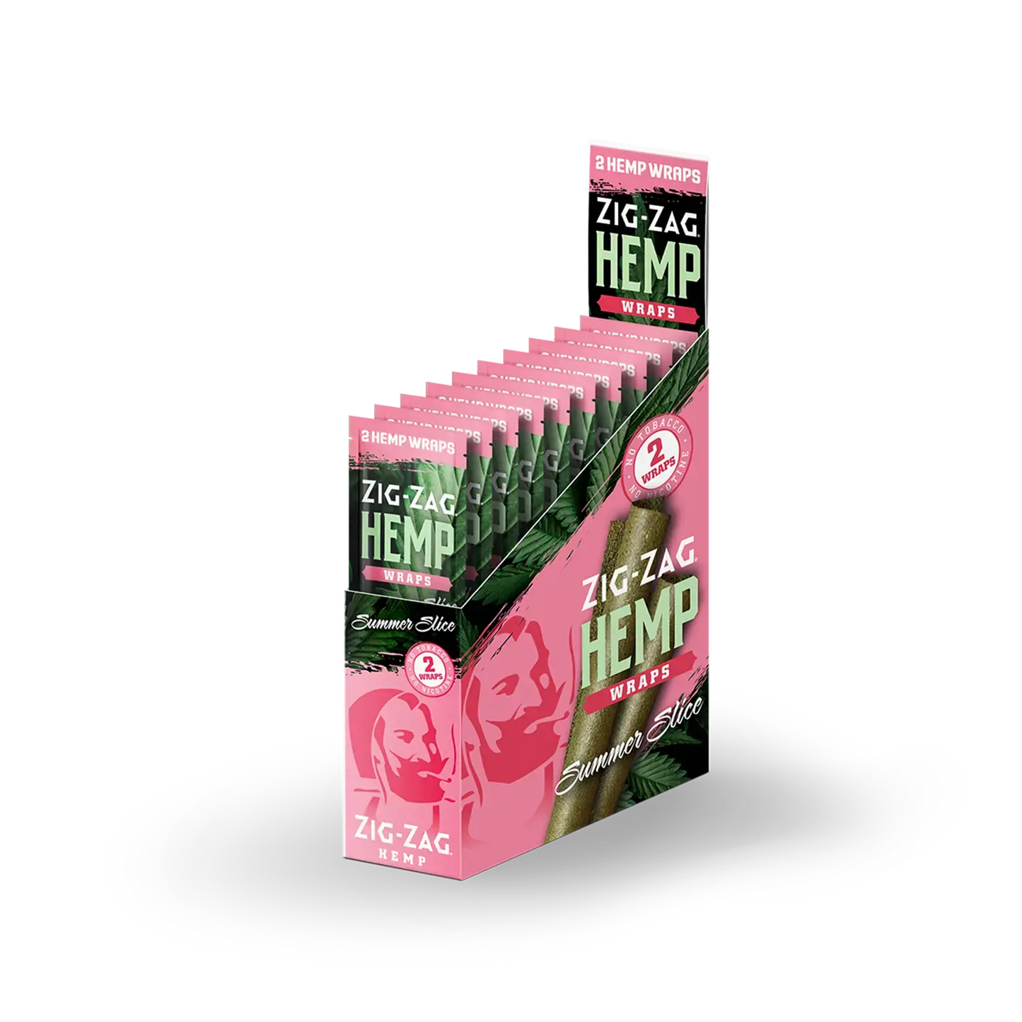 ZIG ZAG HEMP WRAP SUMMER SLICE 25CT 2FOR99