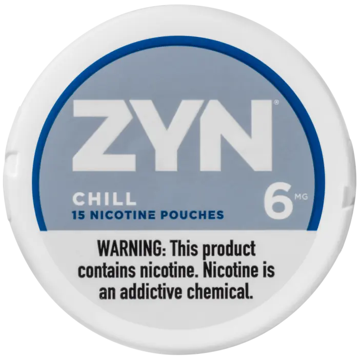 ZYN 6MG CHILL NICOTINE POUCHES 5CT