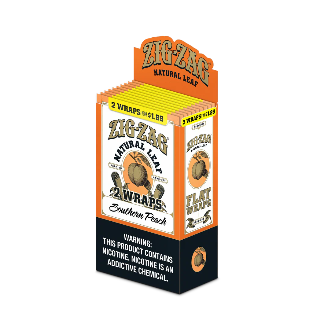ZIG ZAG WRAP SOUTHERN PEACH 2/$1.89 10CT