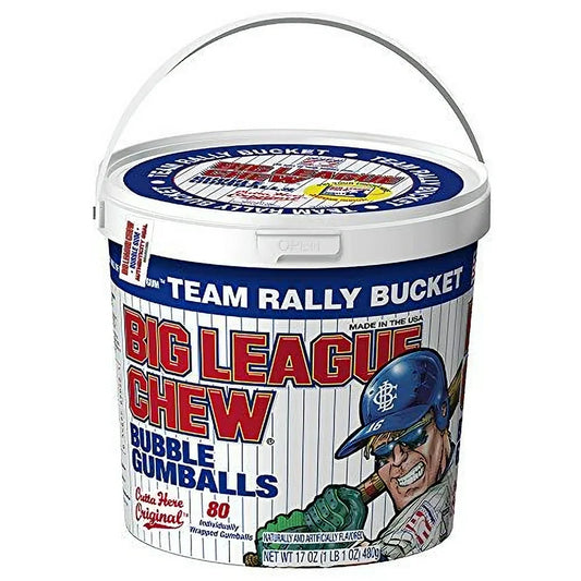 BIG LEAGUE CHEW TEAM BUCKET 80CT