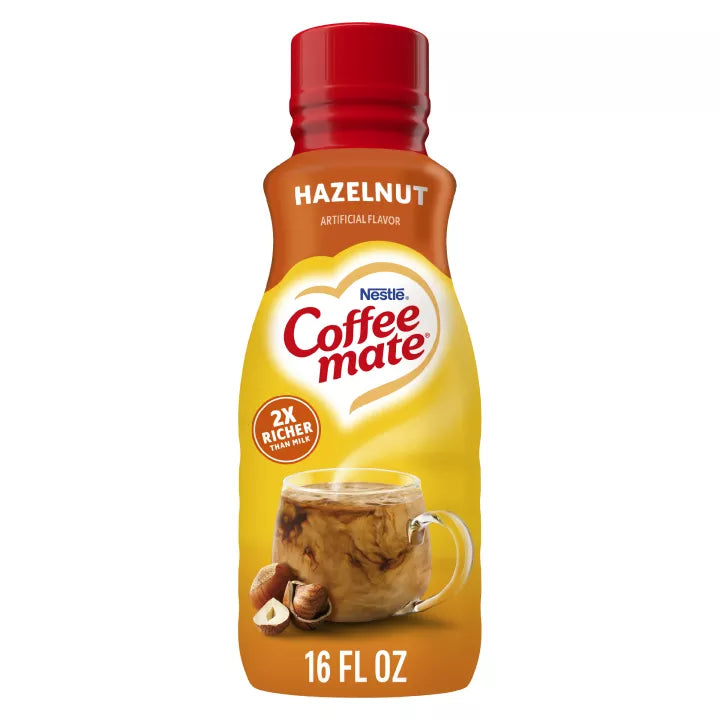 COFFEE MATE REFRIGERATED HAZELNUT 6CT 16OZ
