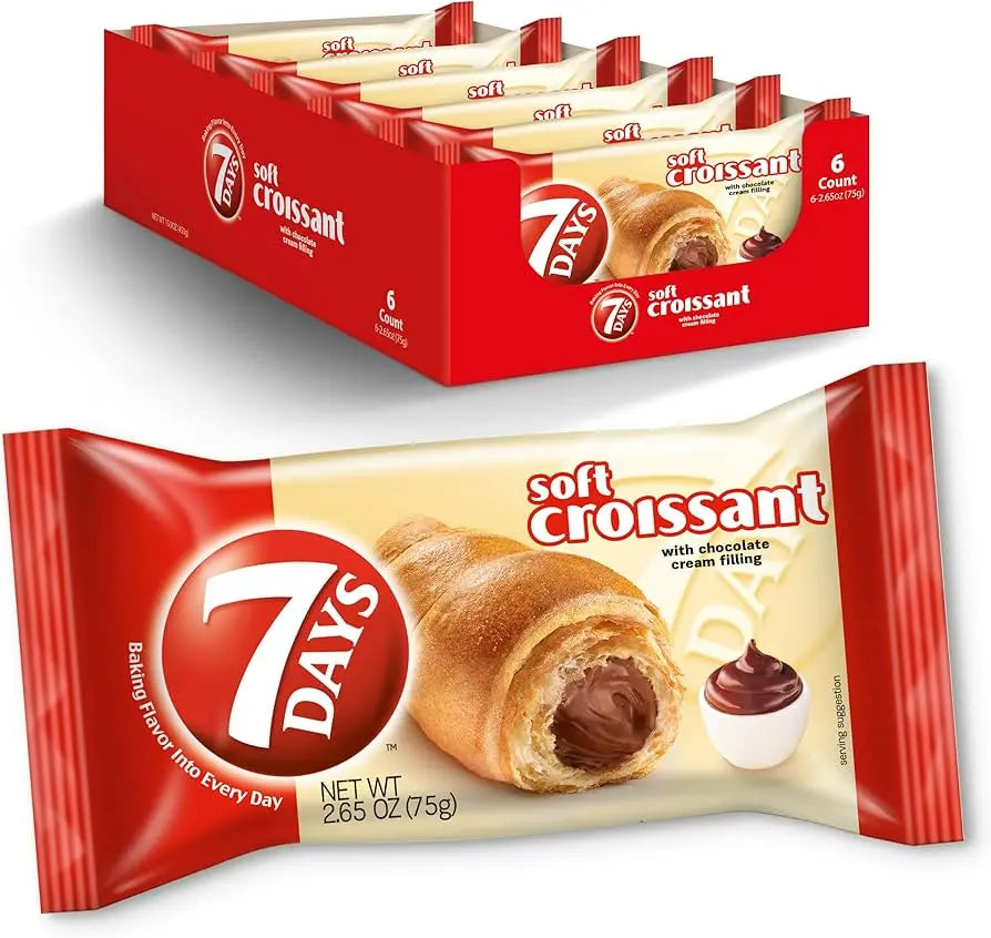 7 DAYS CROISSANTS W/CHOC 6 CT - Chase Cash & Carry