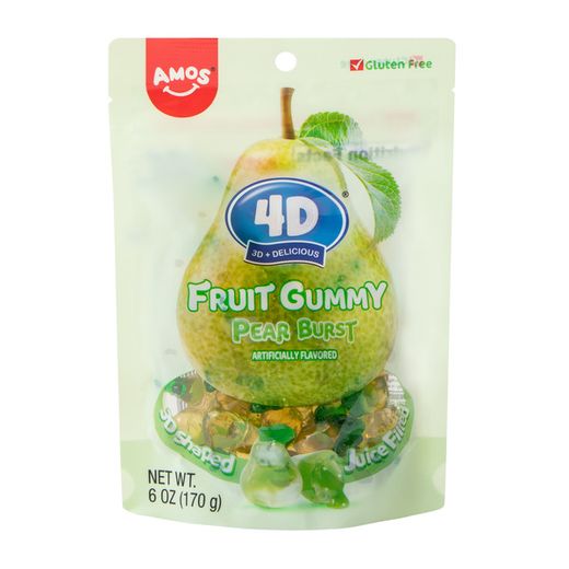 PEG 4D PEAR BURST GUMMY 6/7OZ