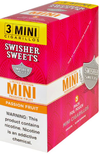 SWISHER MINI 3 FOR 2 PASSION FRUIT 15/3 PK