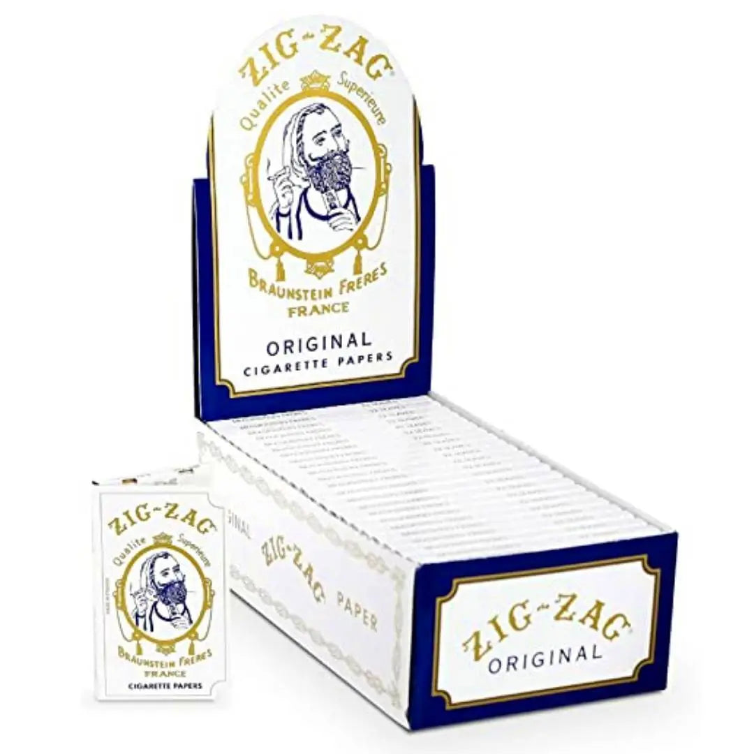 ZIG ZAG RLNG PAPER WHITE 24CT