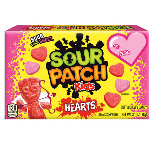 THR SOUR PATCH KIDS HEARTS 6CT