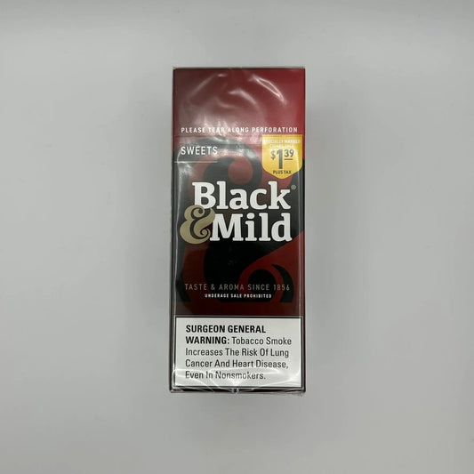 BLACK & MILD PP $1.39 SWEET 25CT $1.39  