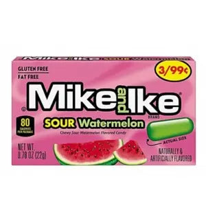 MIKE & IKE 3/99C SOUR WATERMELON