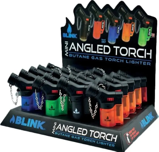 BLINK MINI ANGLE FROSTED TORCH LIGHTER 20CT