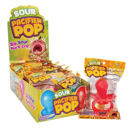 SOUR PACIFIER POP 12CT
