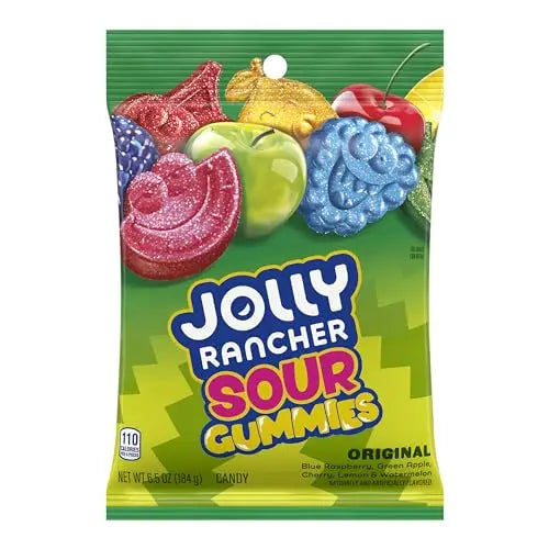 PEG JOLLY RANCHER GUMMIES SOUR 6/6.5OZ