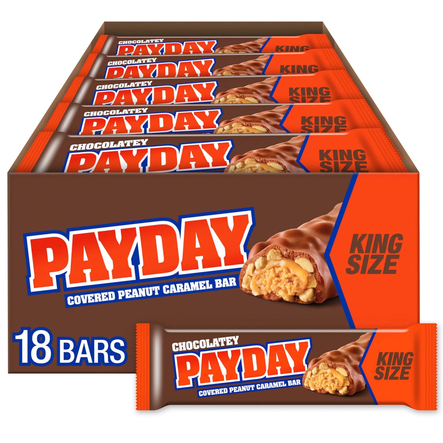 KS PAY DAY CHOCOLATEY 18CT