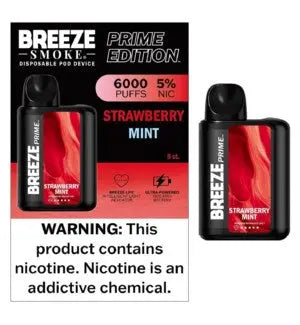 BREEZE PRIME STRAWBERRY MINT 5CT (FINAL SALE)