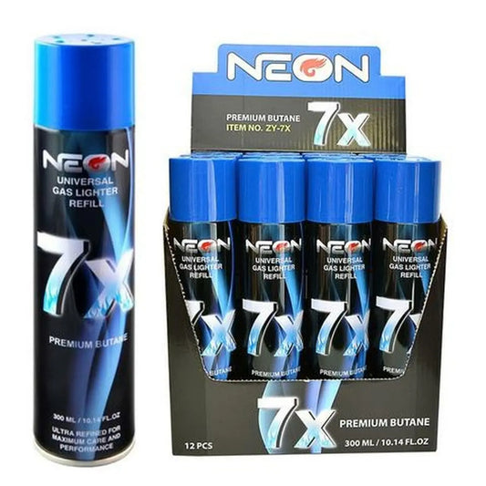 NEON 7XXX LIGHTER BUTANE 12/10.14 OZ