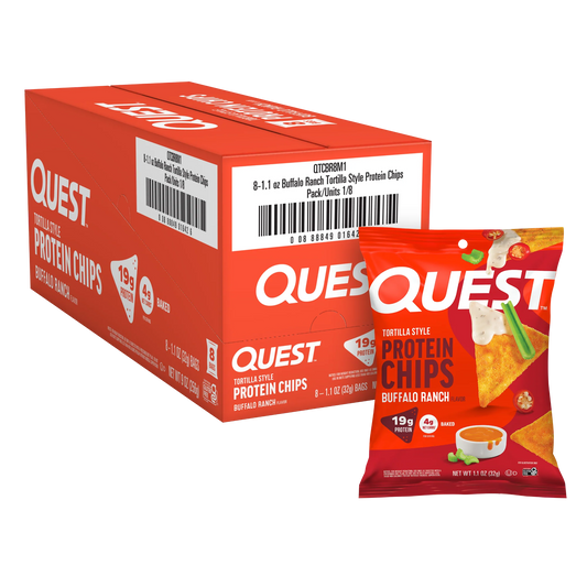 QUEST PROTEIN CHIPS BUFFALO RANCH 8CT