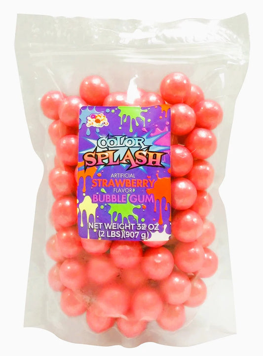 COLOR SPLASH GUMBALLS PEARL PINK