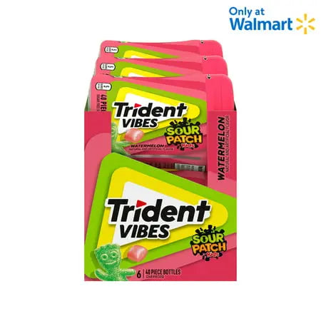 TRIDENT VIBES SOUR PATCH WATERMELON 6CT
