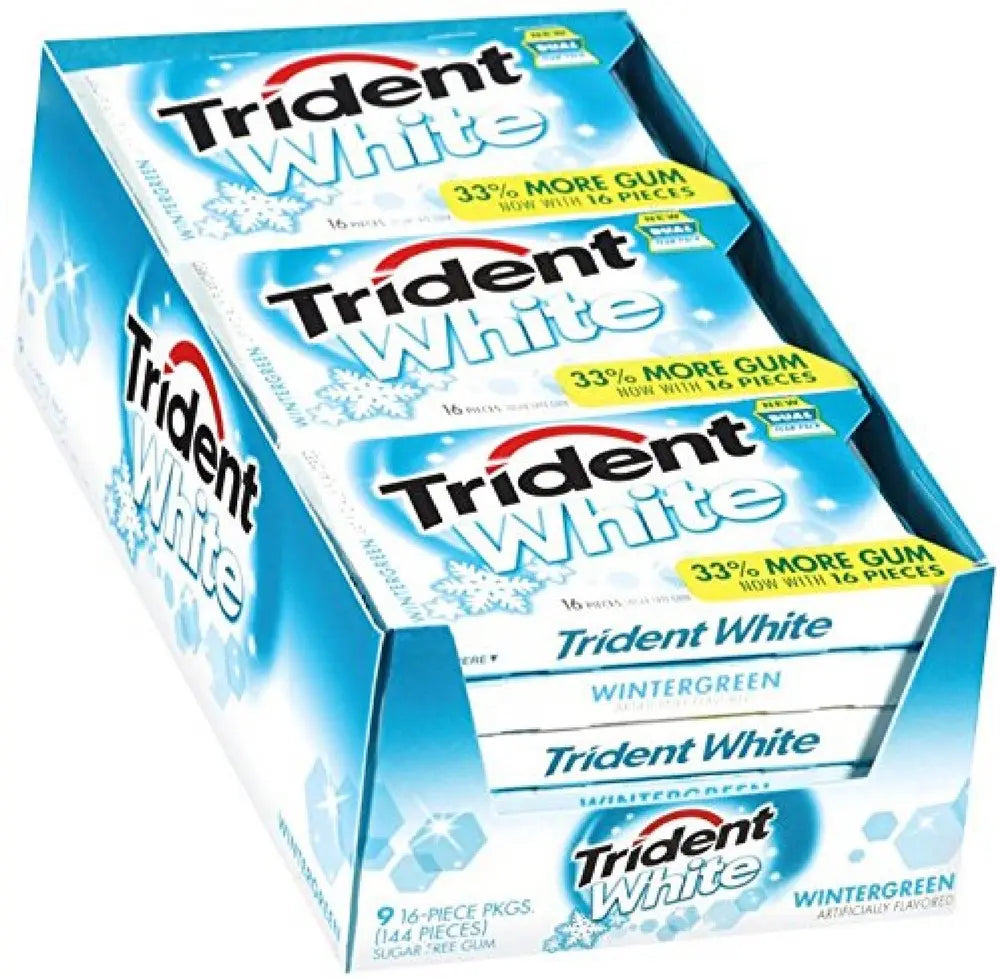 TRIDENT WHITE SPEARMINT 9 CT