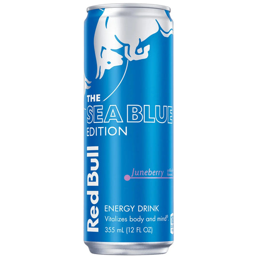 12 OZ RED BULL CANS 24CT Sea Blue