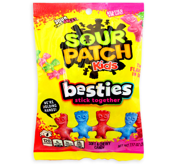 PEG SOUR PATCH KIDS BESTIES 6/3.1OZ