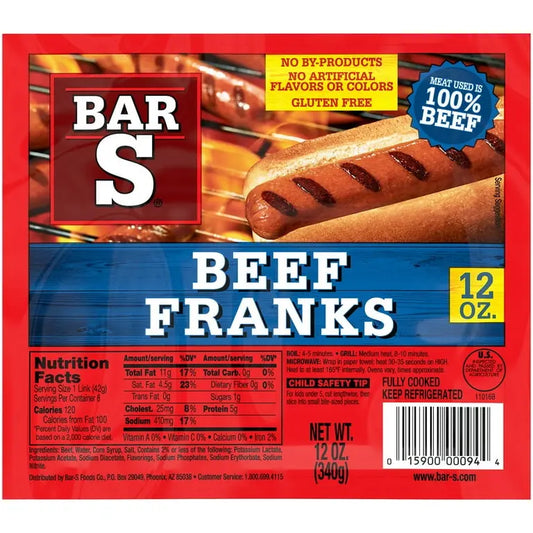 HOT DOG BAR S BEEF