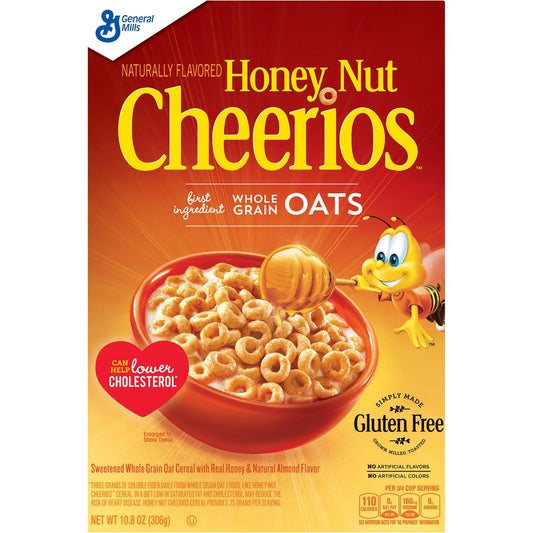 GM CHEERIOS HONEY NUT 6/10.8 OZ