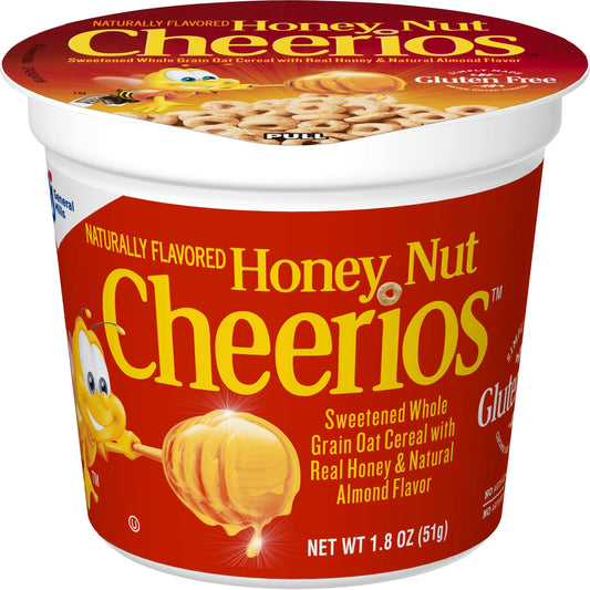 GM CUPS HONEY NUT CHEERIOS 6/1.7 OZ