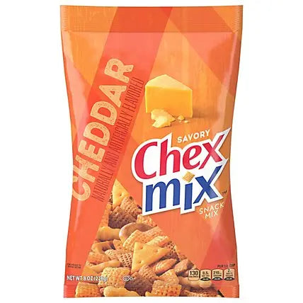 CHEX MIX CHEDDAR 8/4 OZ