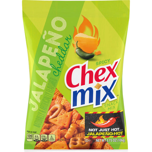 CHEX MIX JALAPENO CHEDDAR 8/4 OZ