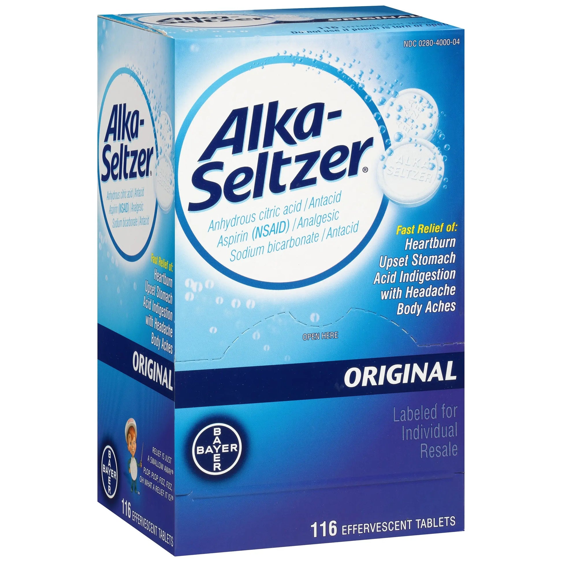 ALKA SELTZER ORIG 50/2CT
